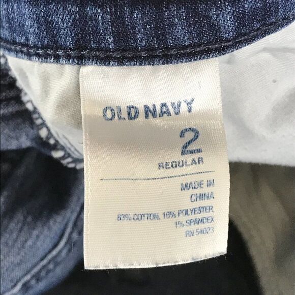 Old Navy Sweetheart Super Skinny Jeans Women's Size 2 Stretch Denim Pockets - Picture 9 of 11